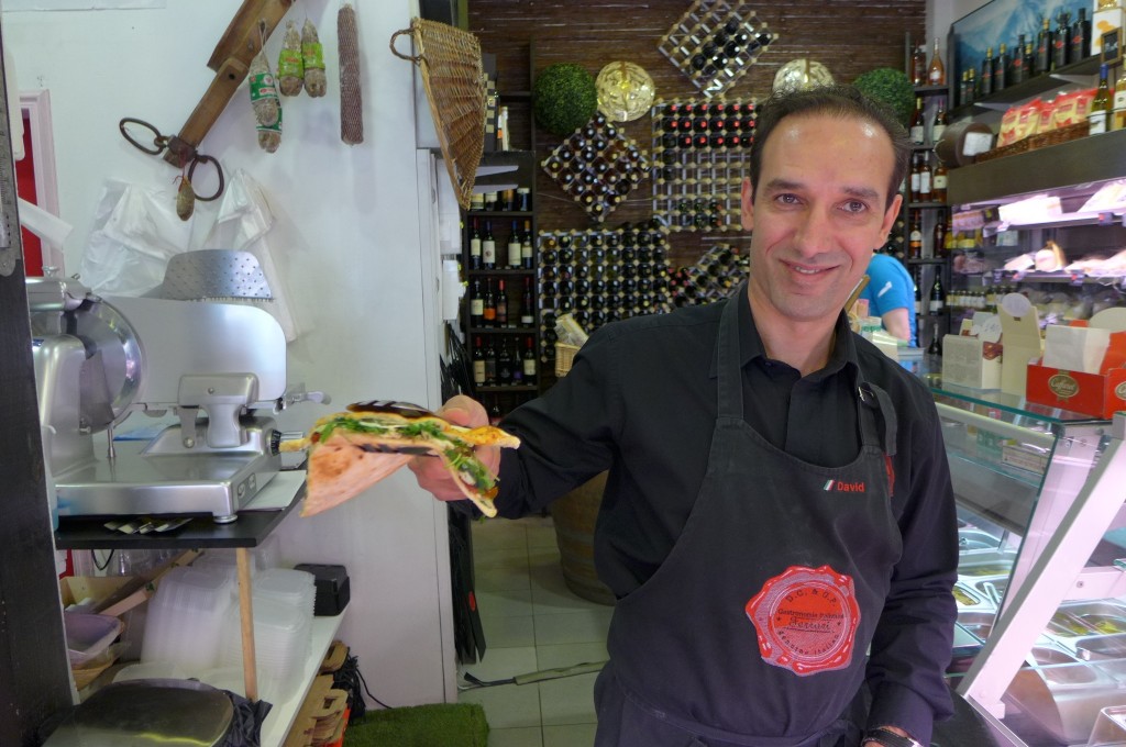 Service de la pizza © GP