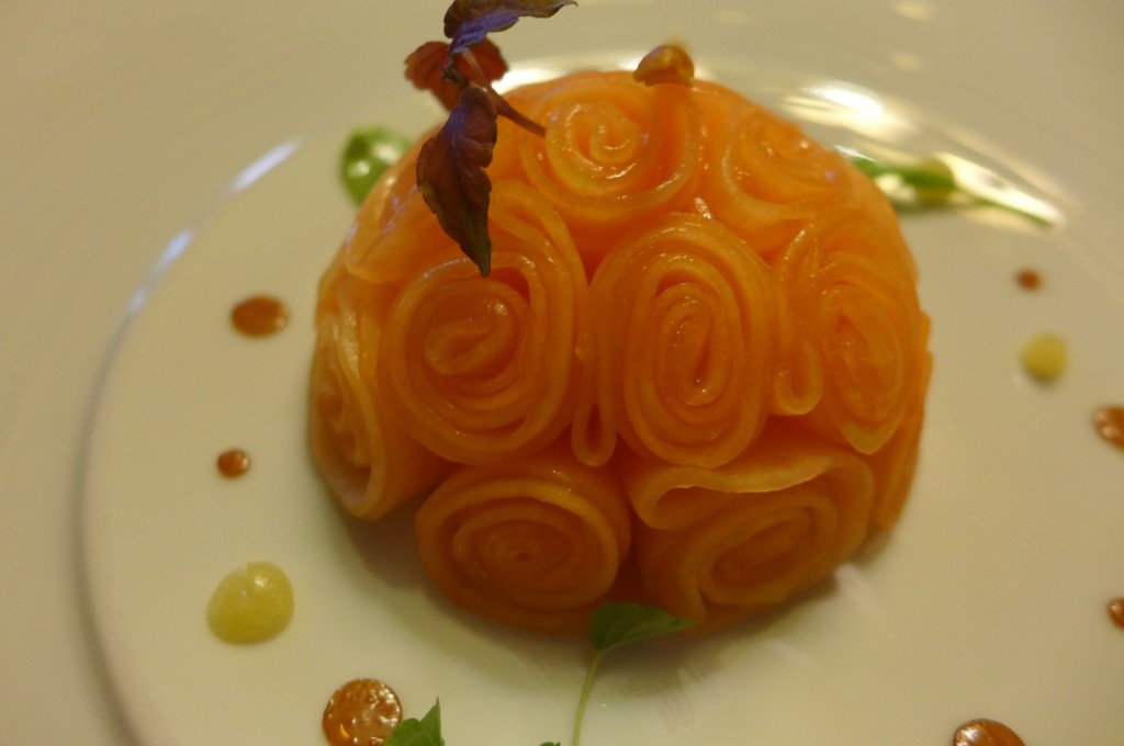 Melon en rosace © GP