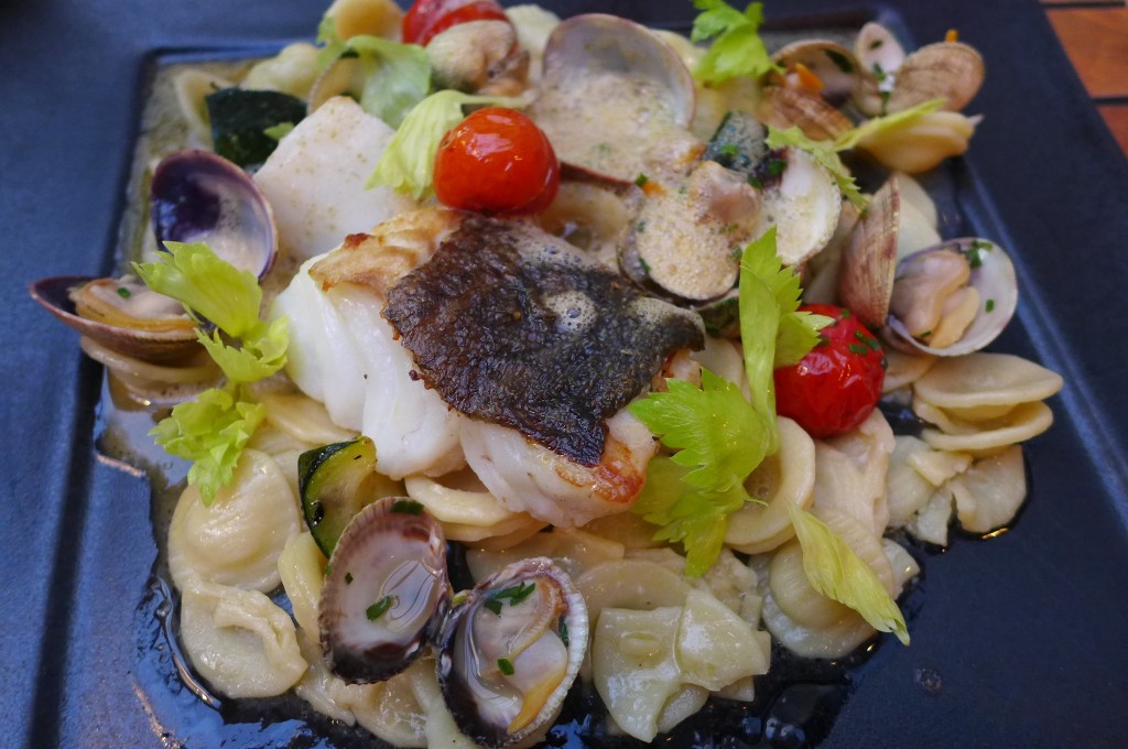 Cabillaud et orecchiette en risotto © GP