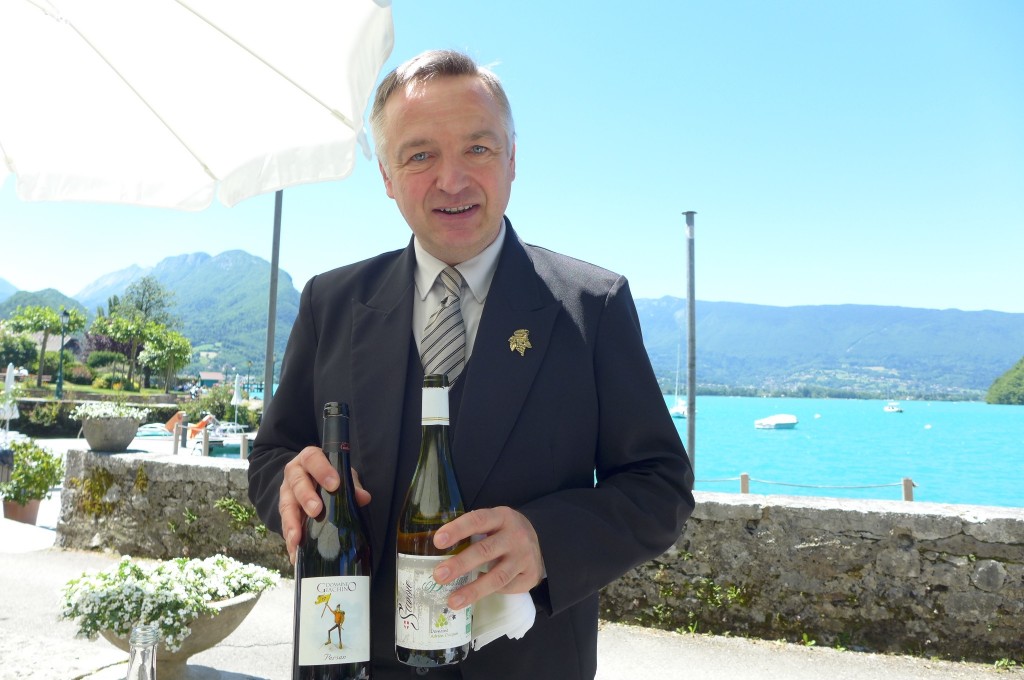 Le sommelier Charly © GP