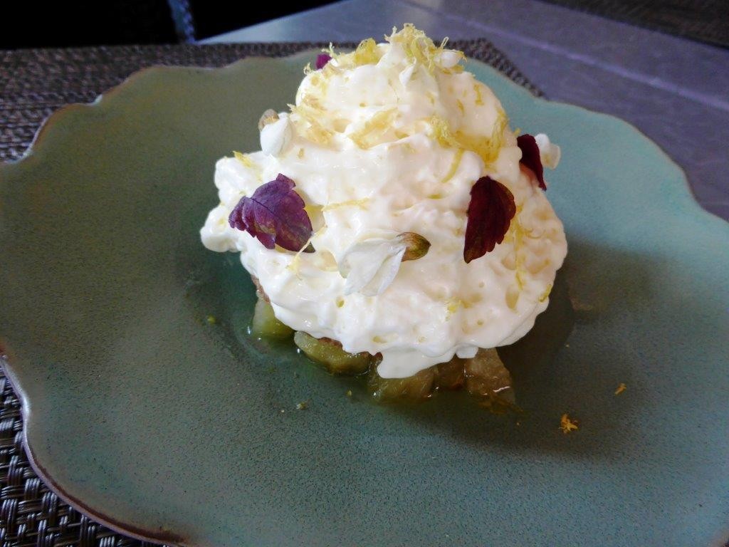 Cheese cake à l'ananas © AA
