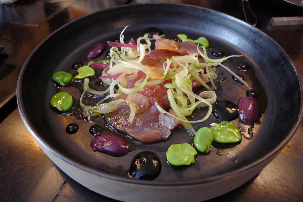 Tiradito de thon © JPE