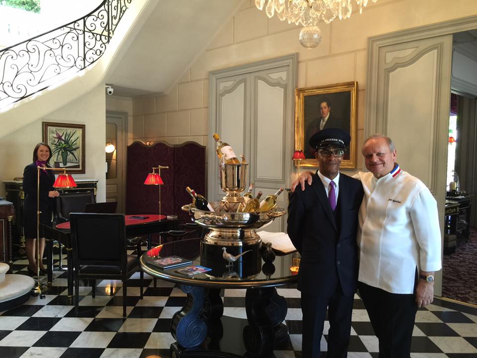 Joël Robuchon à la Grande Maison © DR
