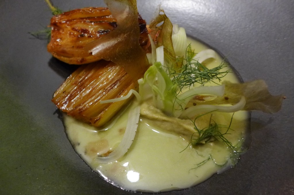 Fenouil soyeux, confit, croquant © GP