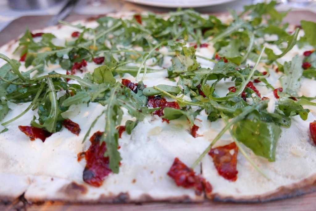 Tarte flambée "fraîcheur" © GP