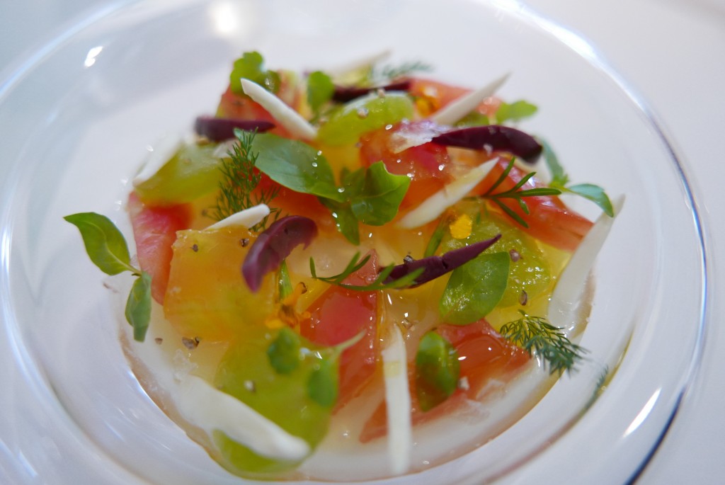 Tomates et burrata © GP
