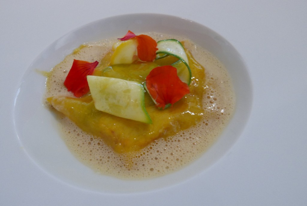 Homard et lasagne de courgette © GP