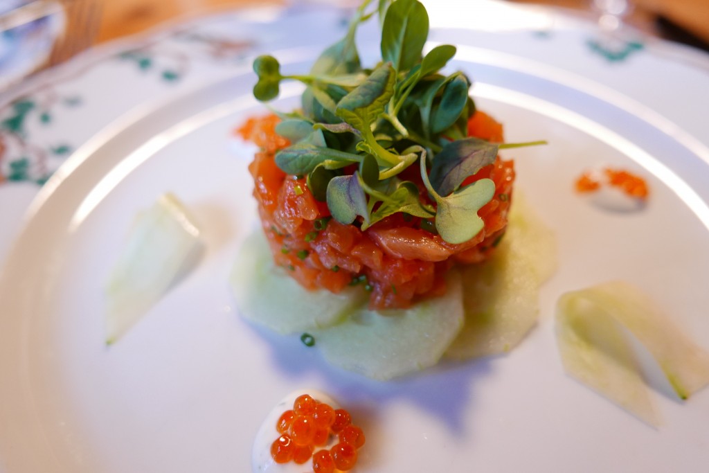 Tartare de truite saumonée © GP