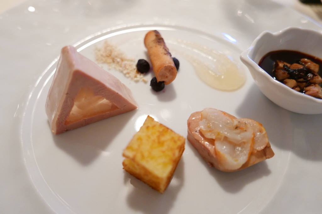 Foie gras et poire © GP