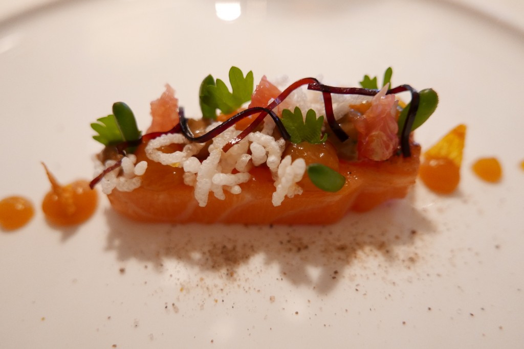 Sashimi de saumon © GP
