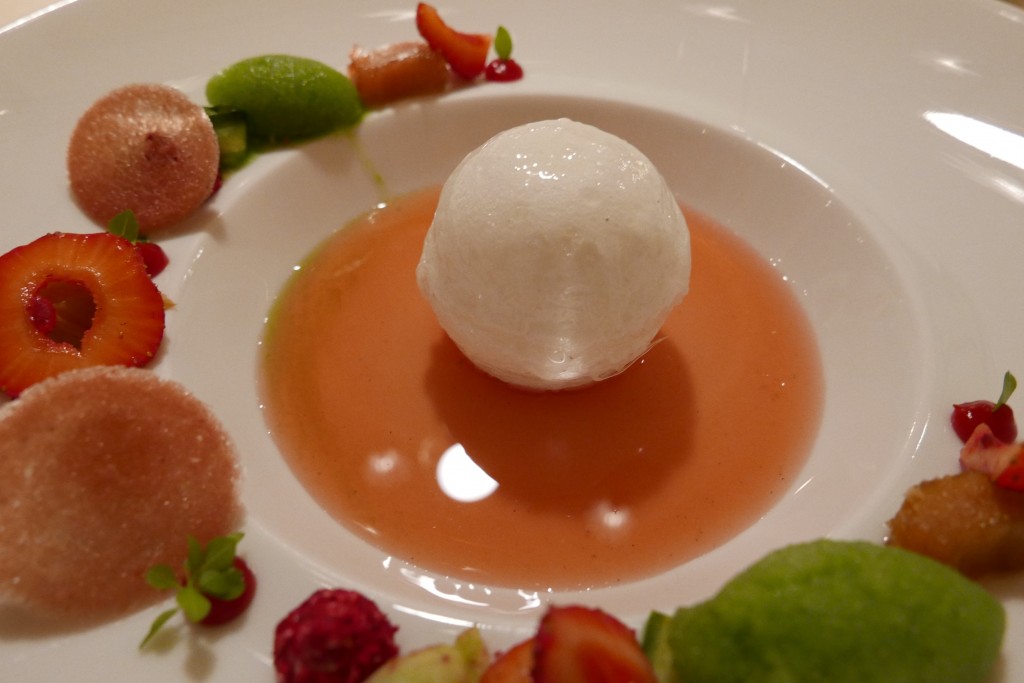 Praliné à la rhubarbe © GP