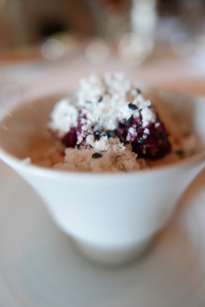 Foie gras et cerises en glace © GP