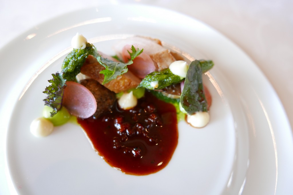 Cèpes et pintade © GP