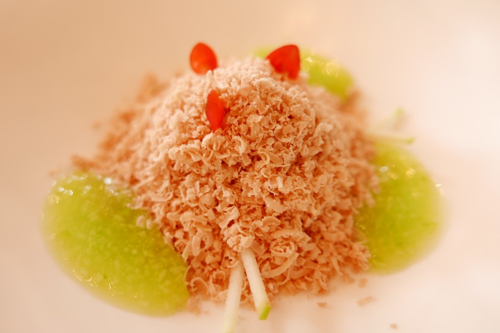 Râpée de foie gras et crabe © GP