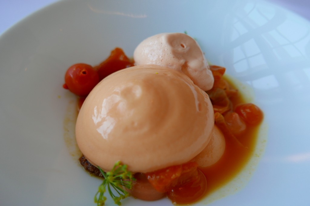 Glace abricot et fenouil © GP