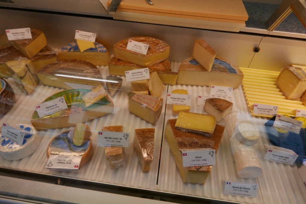 Quelques fromages © GP