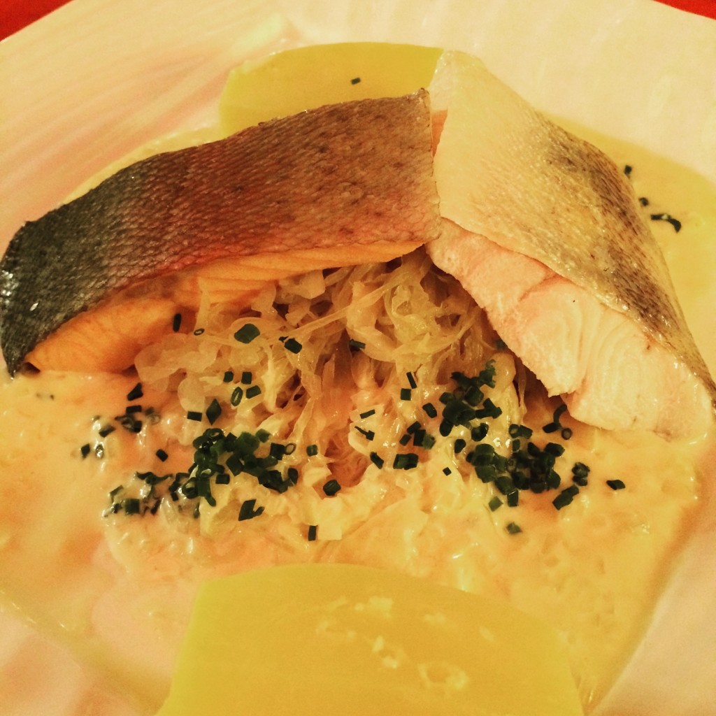 Choucroute aux deux poissons © GP