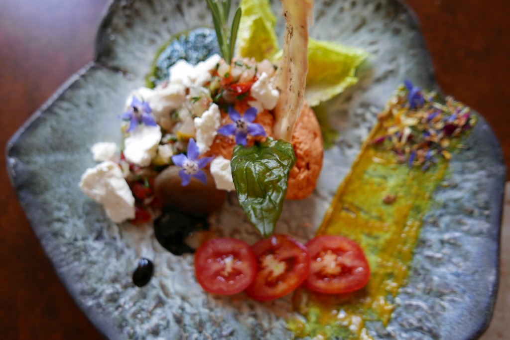 Mousse de tomate à la féta © GP