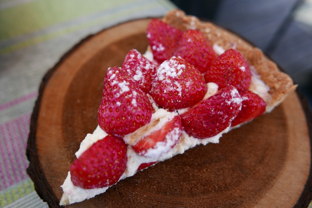 Tarte au sésame © GP