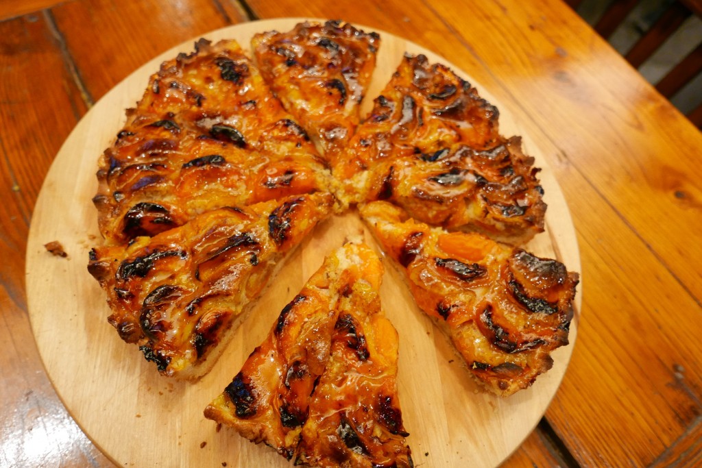 Tarte aux abricots © GP