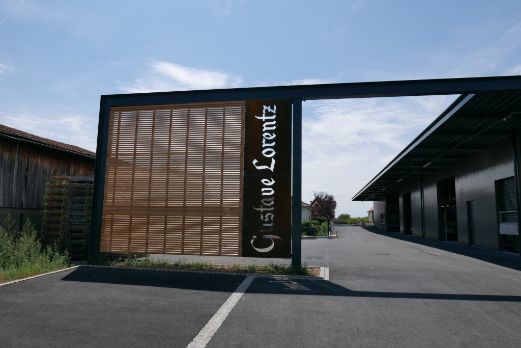 L'entrée de la nouvelle cave © GP