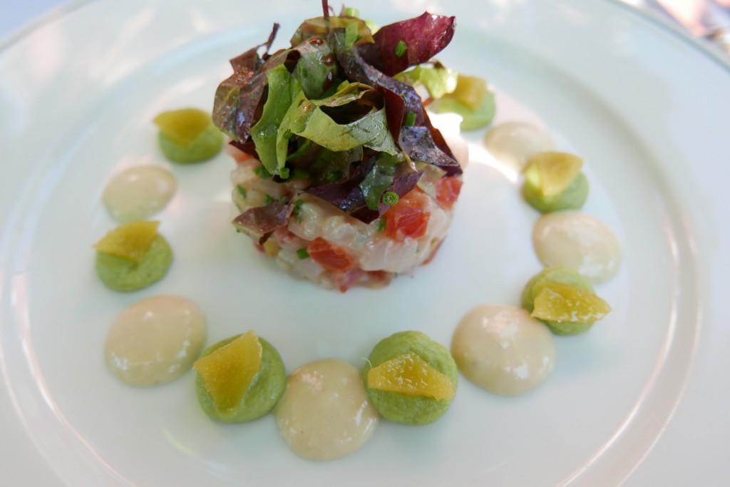 Tartare de dorade, avocat, gingembre © GP