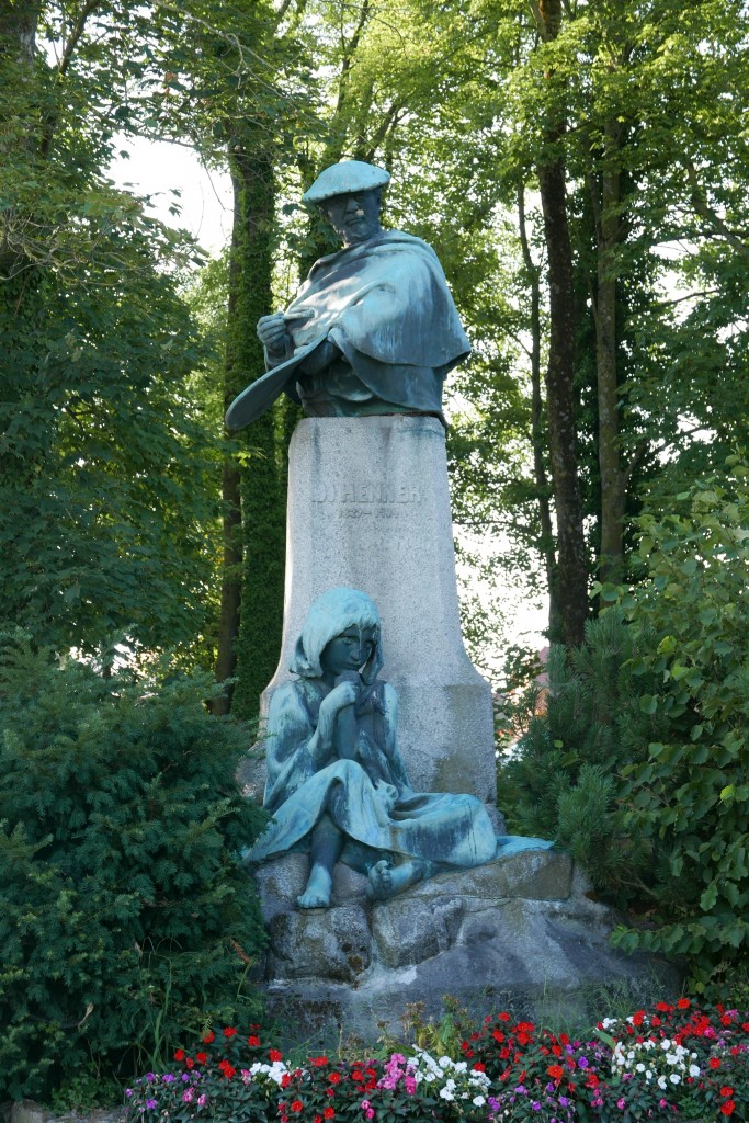 Statue de Jean-Jacques Henner à Bernwiller © GP