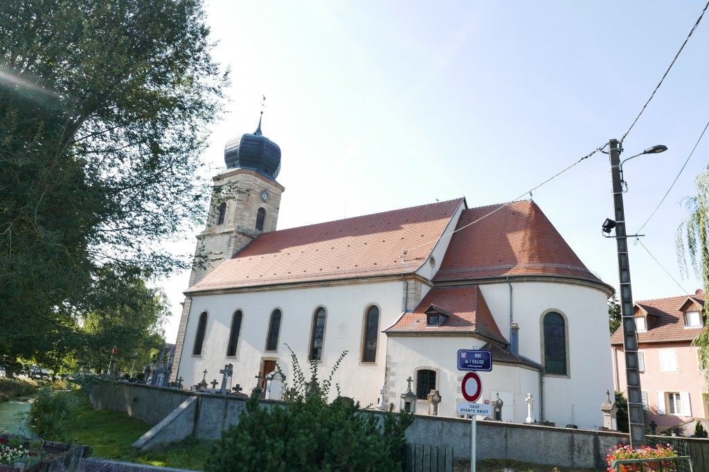 L'église de Bernwiller © GP