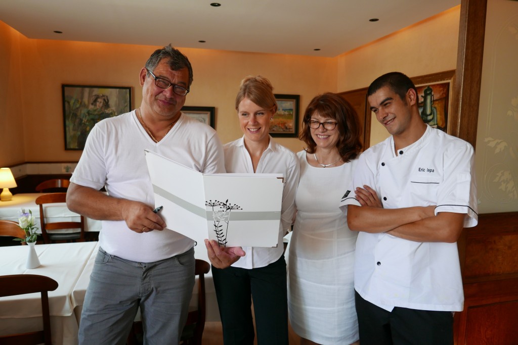 Jean-Claude, Claire, Dominique, Eric © GP