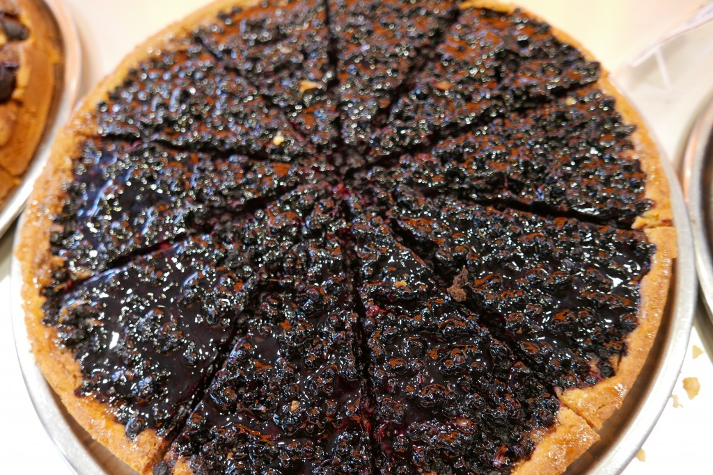 Tarte aux myrtilles © GP