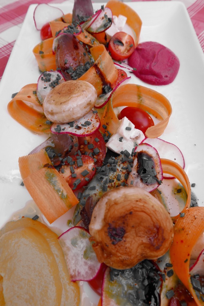 Assiette végétarienne © GP