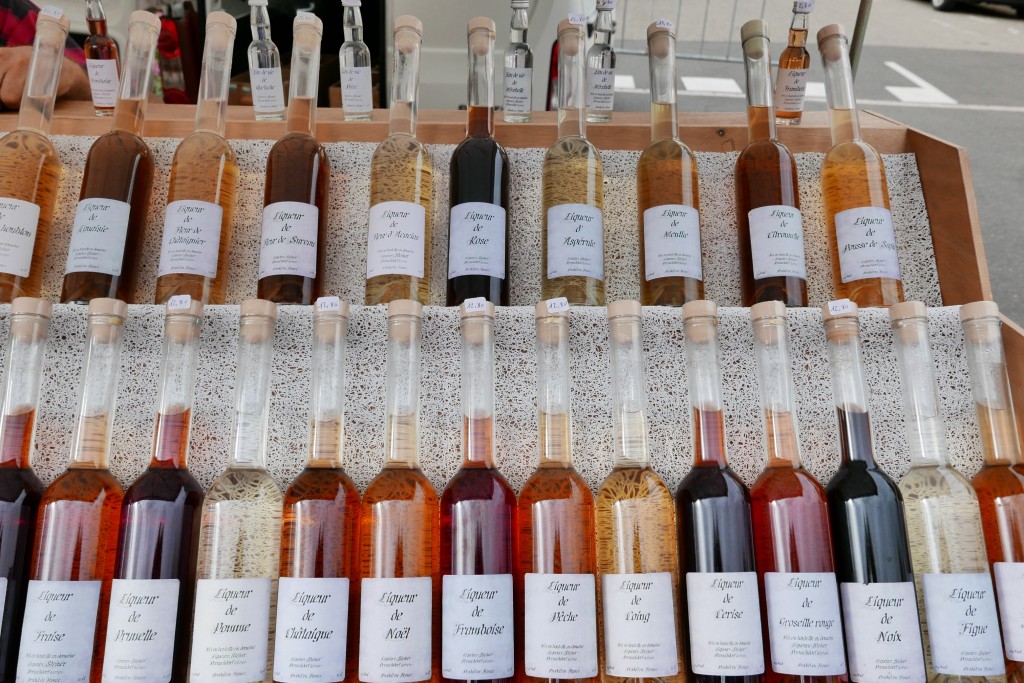 Quelques liqueurs © GP
