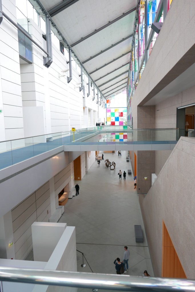 L'atrium du musée © GP