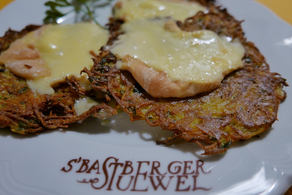 Galettes au munster © GP