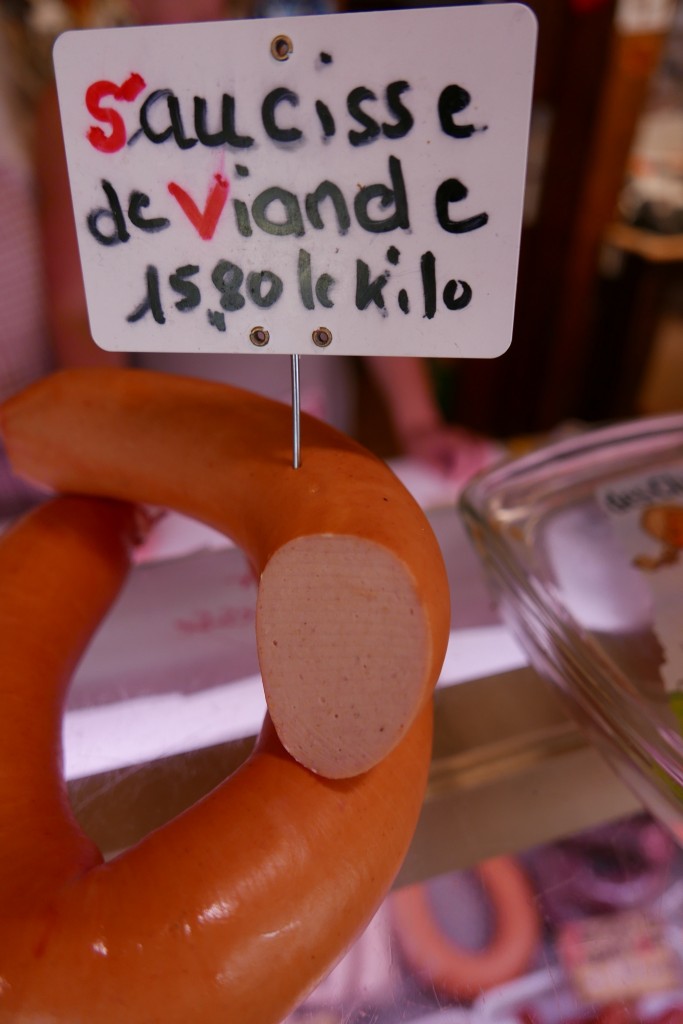 Saucisse de viande © GP