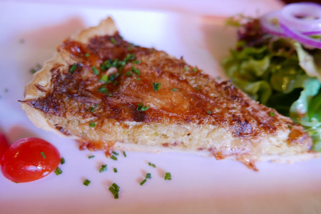 Quiche choucroute et munster © GP