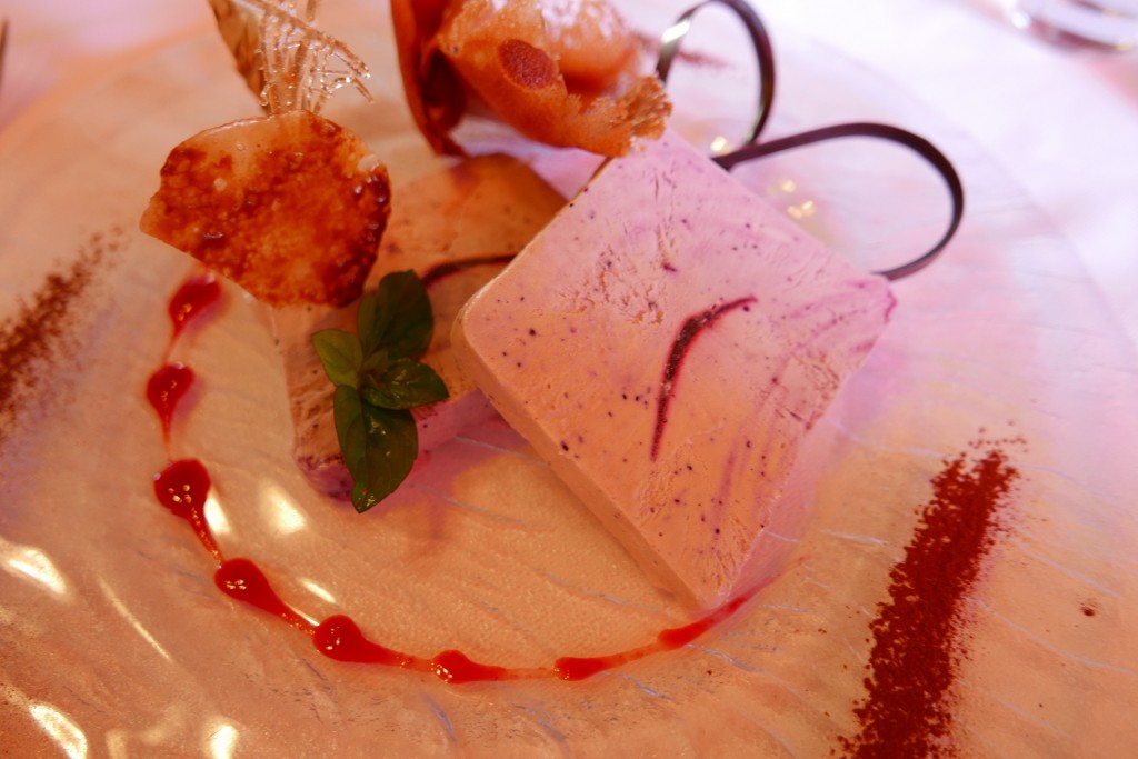 Parfait glacé à la myrtille © GP