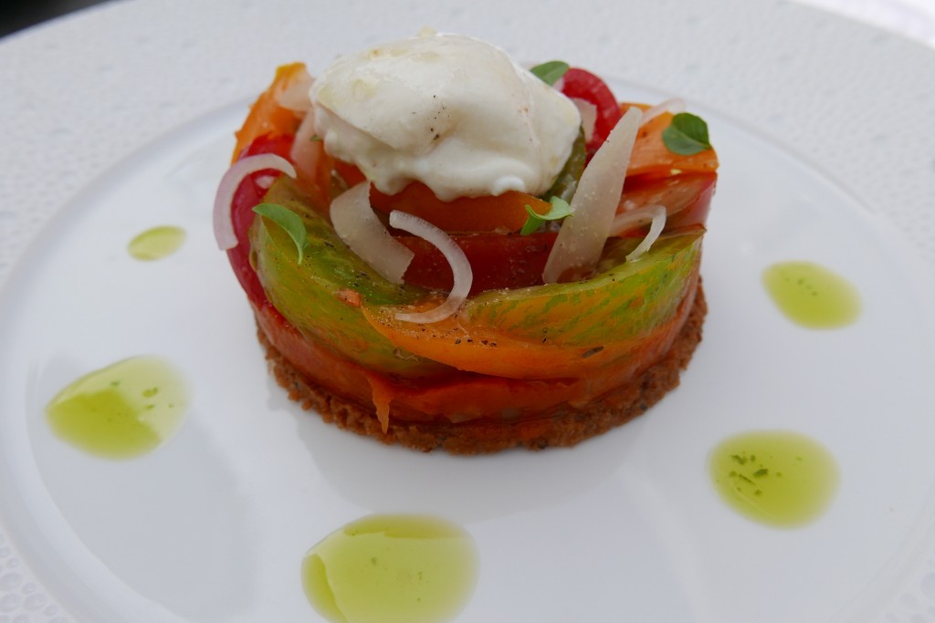 Tarte tomates/mozzarella © GP