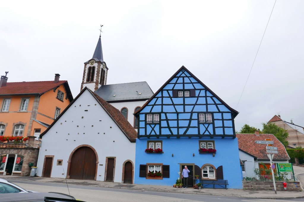 La maison et l'église © GP