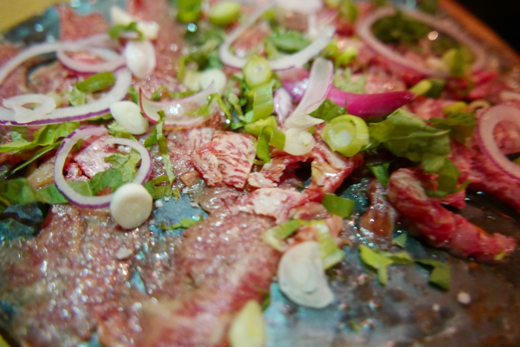 Carpaccio de wagyu © GP