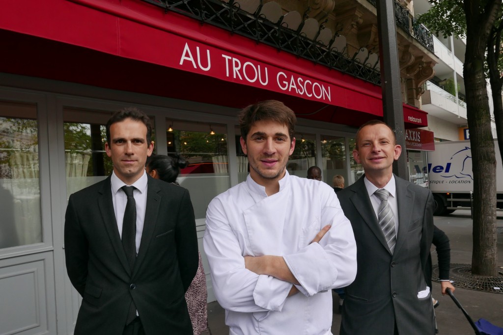 Clément Thouvenot et le service © GP