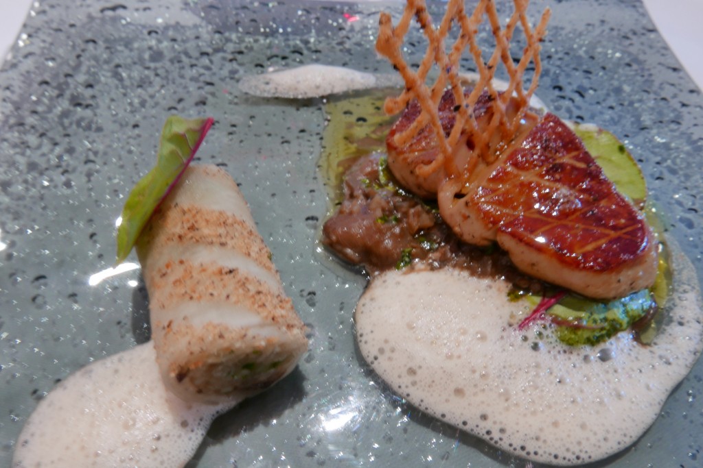 Foie gras chaud et navet © GP