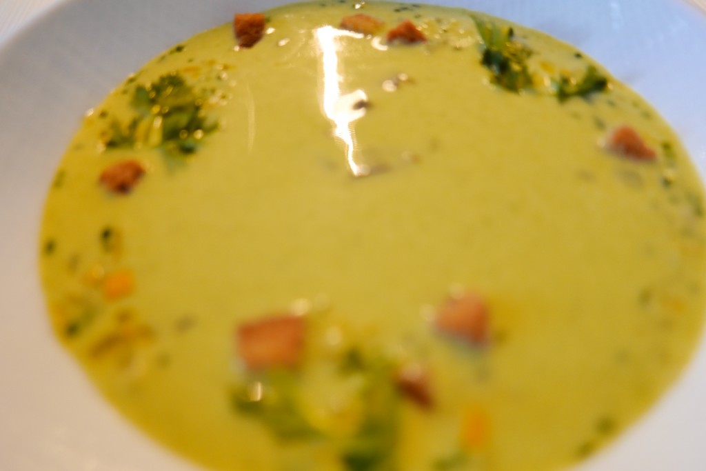 Velouté de courgettes © GP
