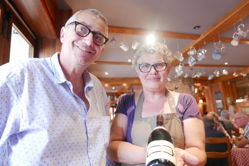 Patrice Marchand et le service © GP