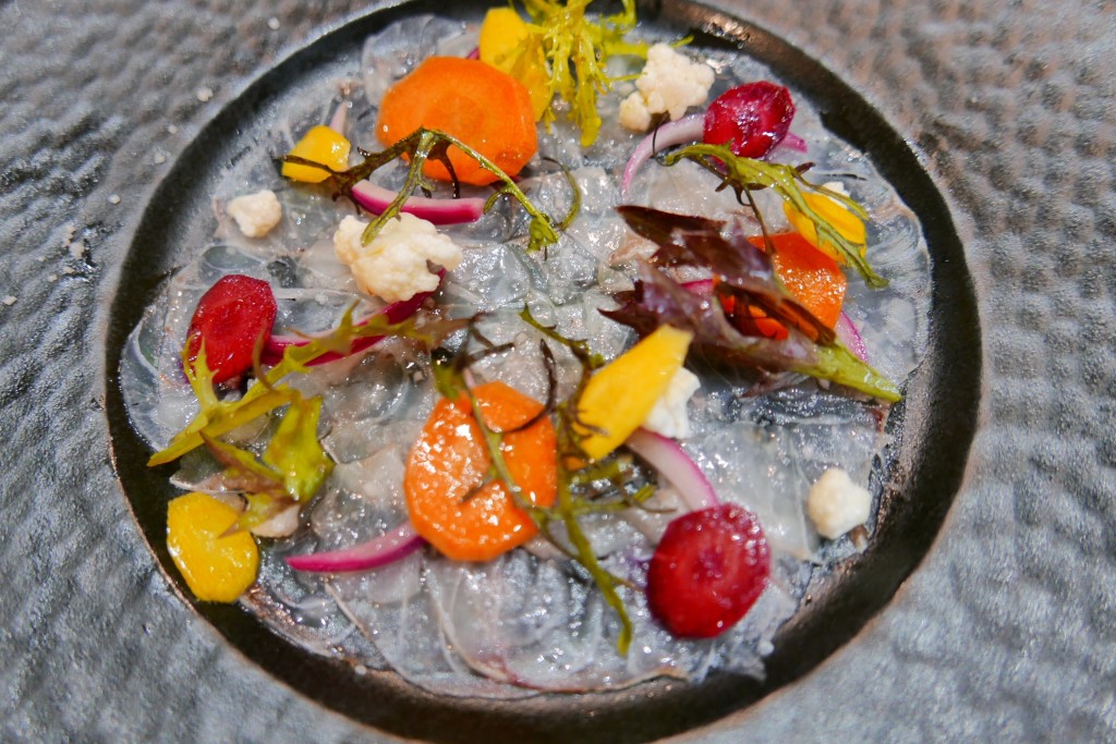 Carpaccio de maigre © GP