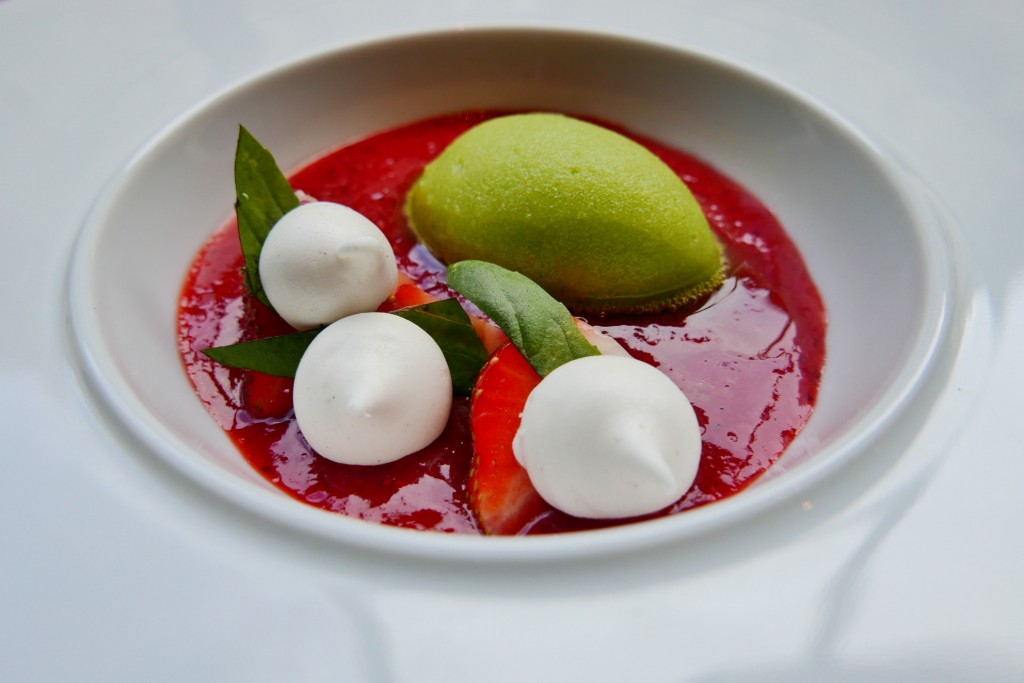 Sorbet basilic citron et fruits rouges © GP