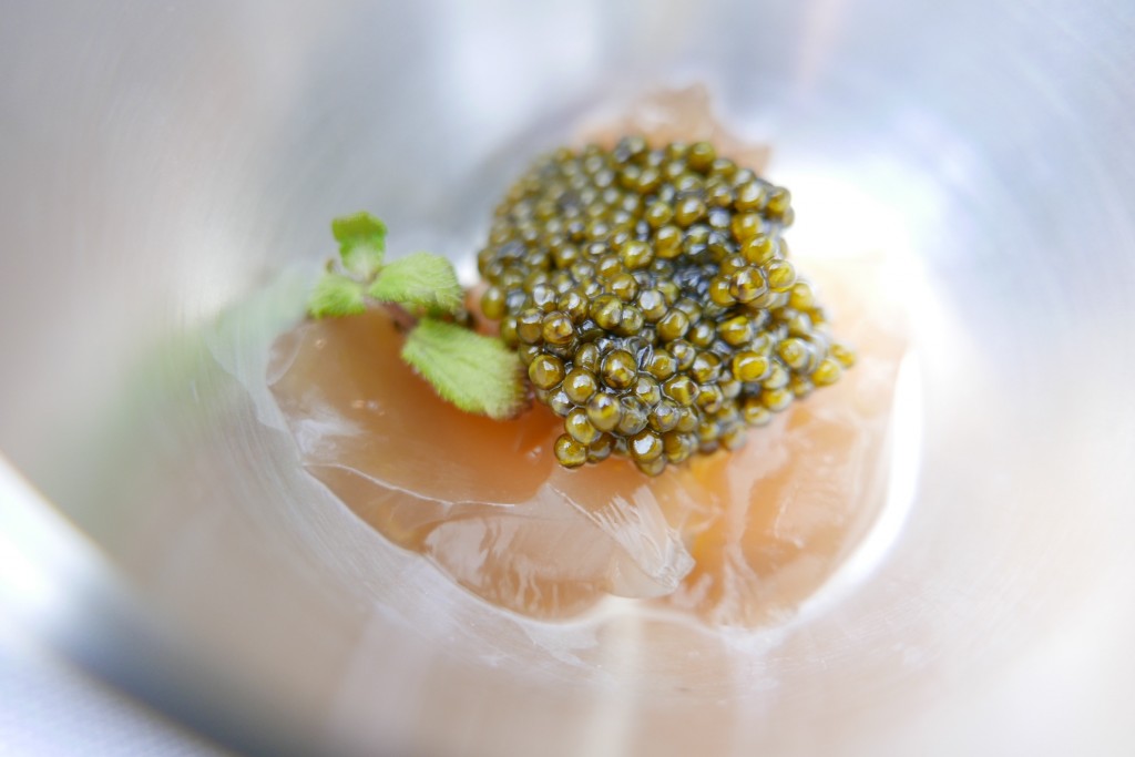 Gelée de crustacé et caviar © GP
