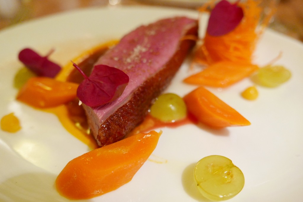 Magret de canard aux carottes © GP