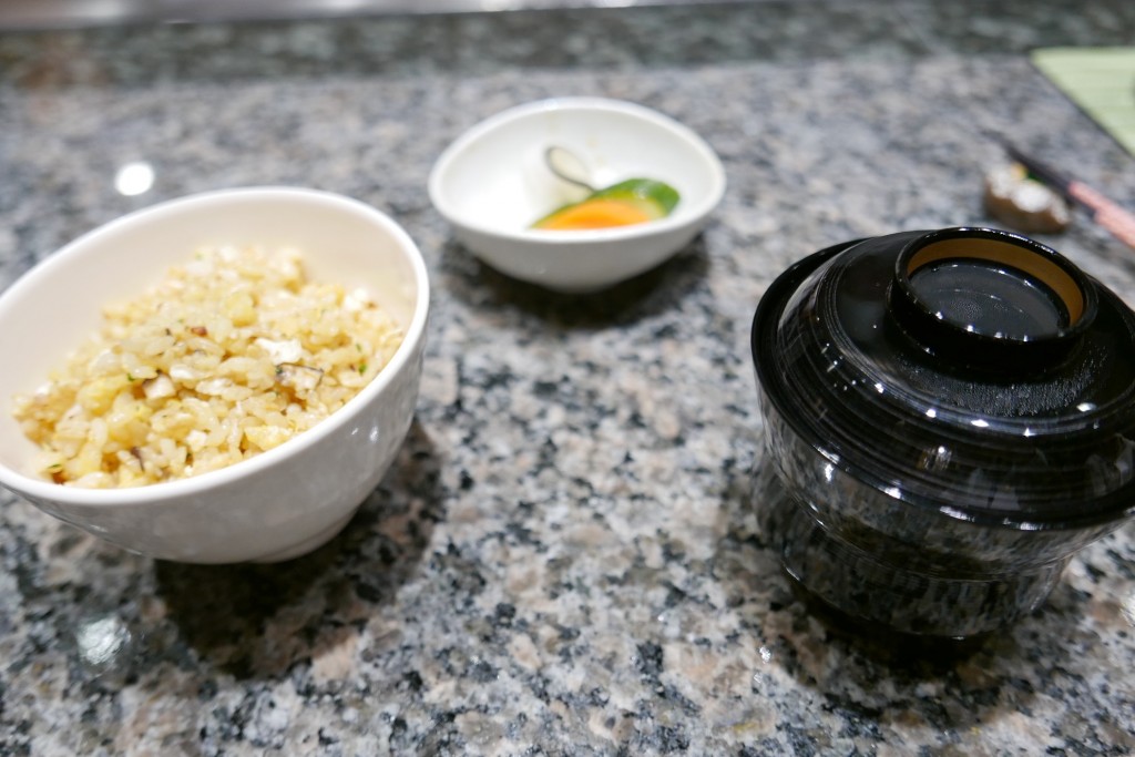 Riz, légumes, soupe miso © GP