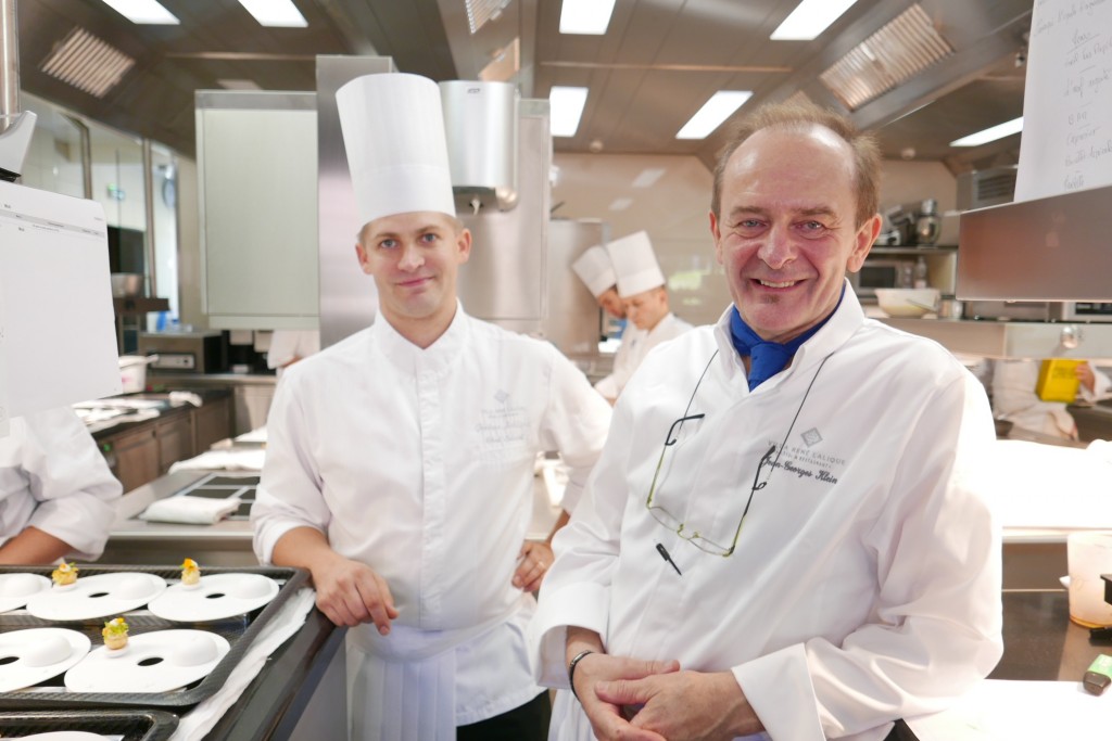 Jérôme Schilling et JGK en cuisine © GP